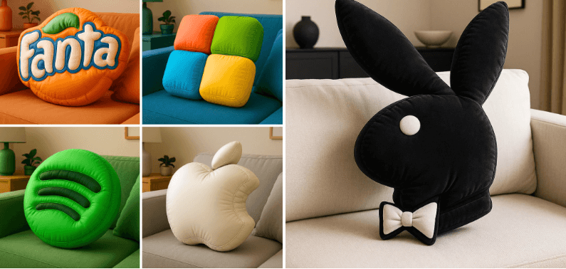 Custom pillows -客製化的枕頭