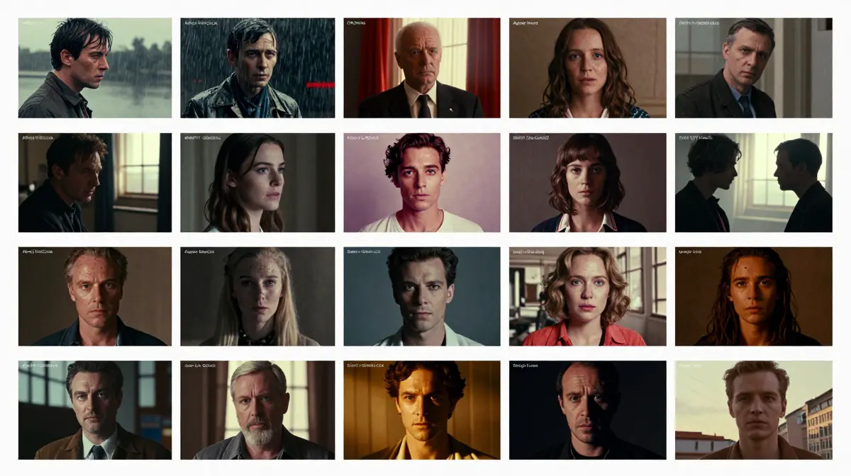 Director Variation Grid: One Still, Eight Auteur Re-Shoots