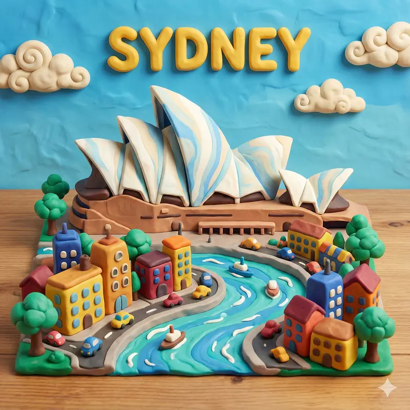 A Clay-Crafted City: Mini [CITY NAME] World