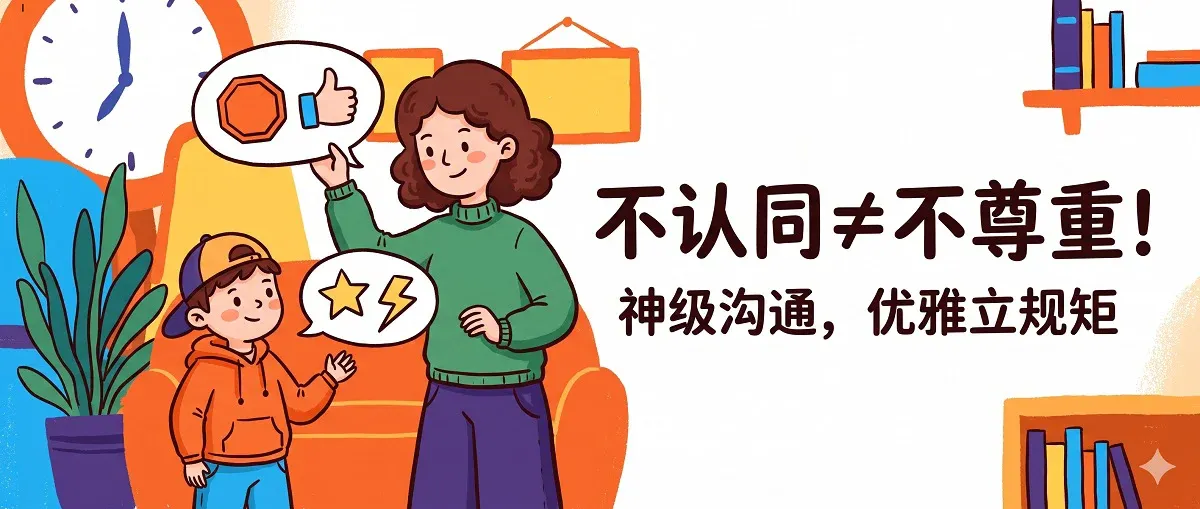 尊重孩子不是纵容：父母不认同时的正确打开方式