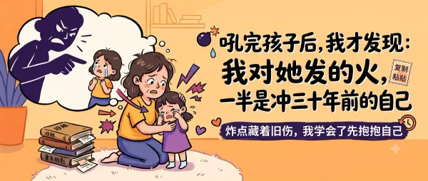 我以为在教育孩子原来是在给自己翻旧账