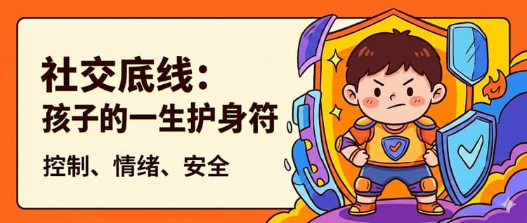 如何教孩子选朋友？这3条“社交底线”一定要告诉他