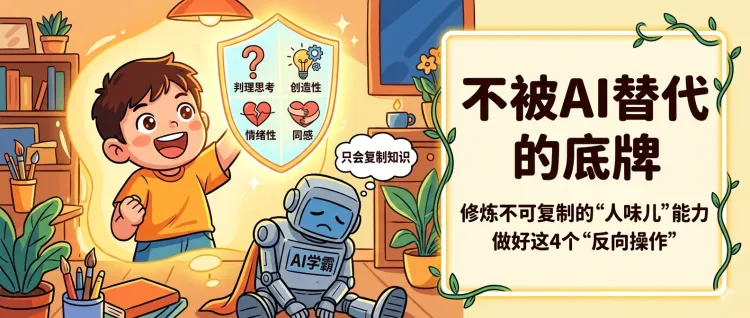 2026年不被AI淘汰的孩子，都在偷偷练这4件事