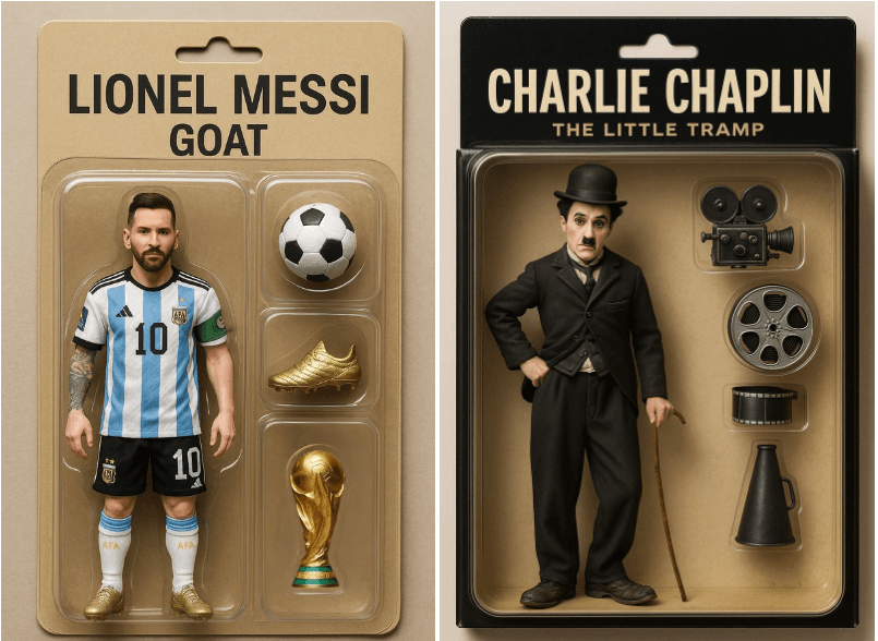 Make toys of the people in the photo -製作照片中人物的玩具