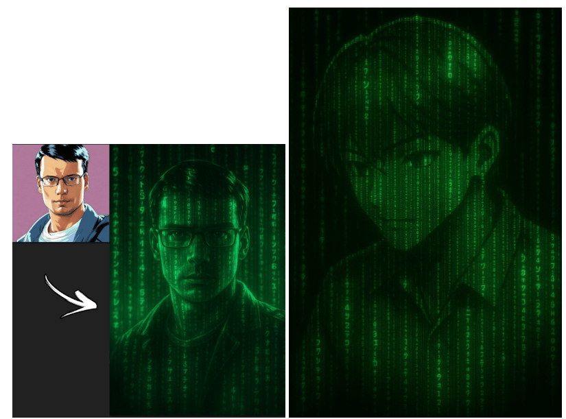 The Green Code of The Matrix -駭客任務的綠色代碼