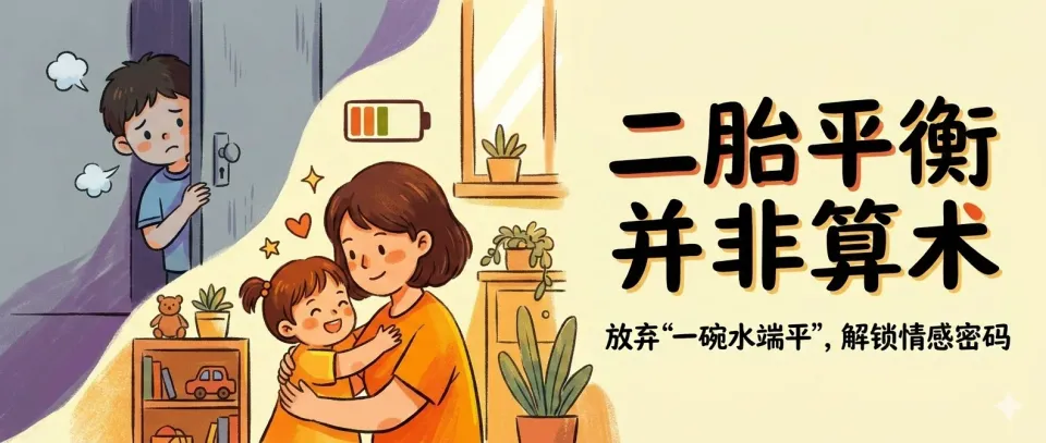 家有两娃总吵架？现在教你3招，让老大不委屈、老二不骄纵