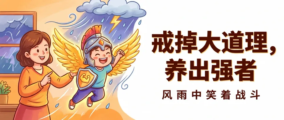 父母别当“道理机”：孩子强者思维养成记